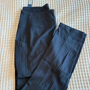JAANUU Women's UltraSOFT Yoga Scrub Pant - J95140 - BLACK - XL